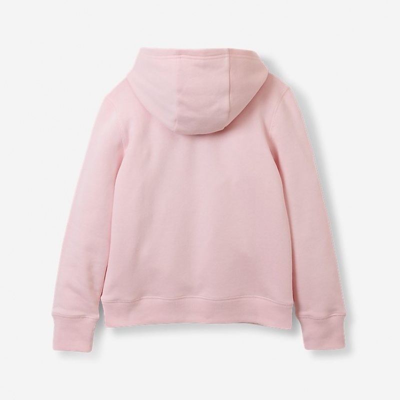 Eddie Bauer Graphic Camp Fleece Hoodie Mädchen Rosa | VMSB-70295