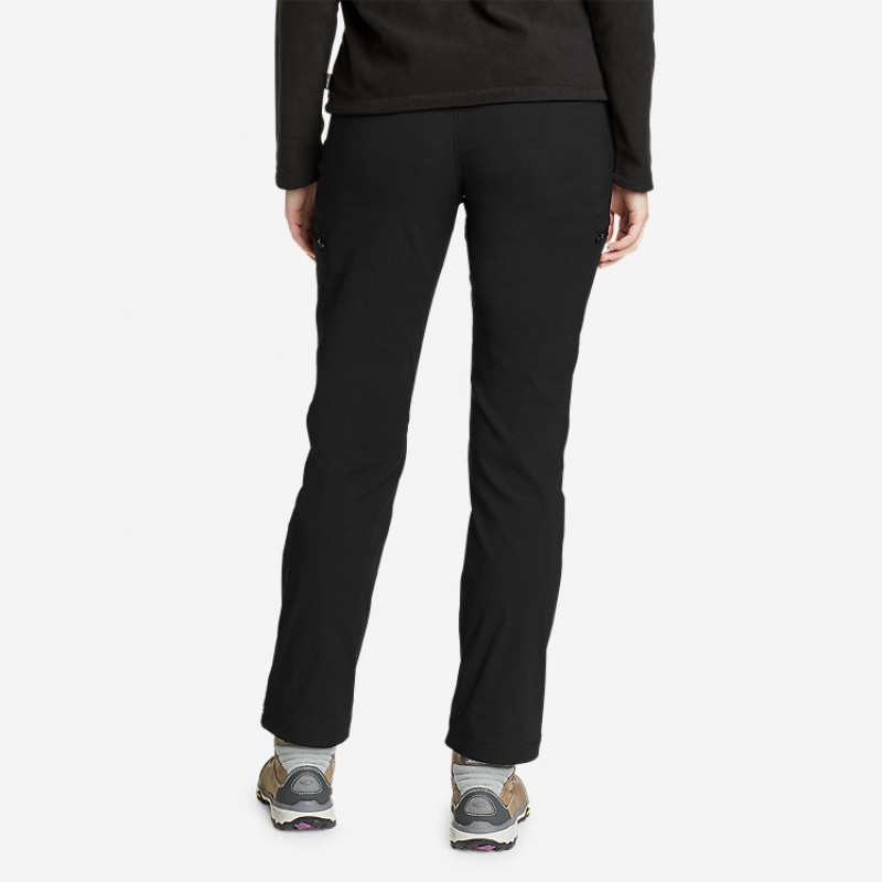 Eddie Bauer Guide Pro Gefütterte Hose Damen Schwarz | DGQV-51327