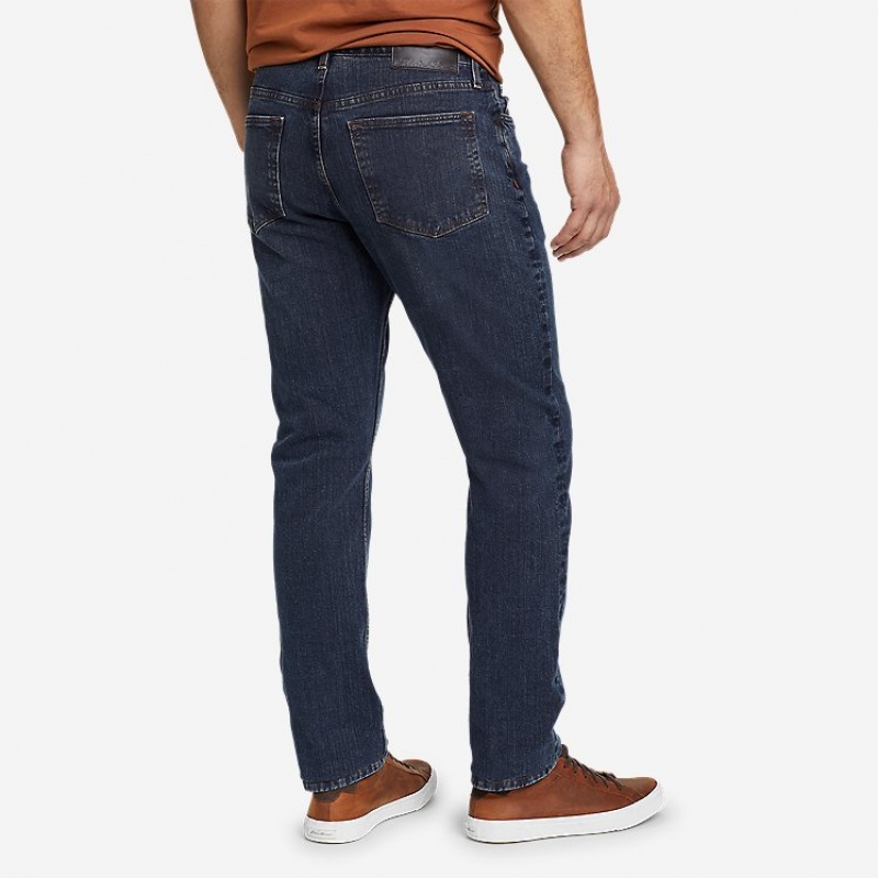 Eddie Bauer H2Low Flex - Gerade Jeans Herren Blau | OTSY-41268