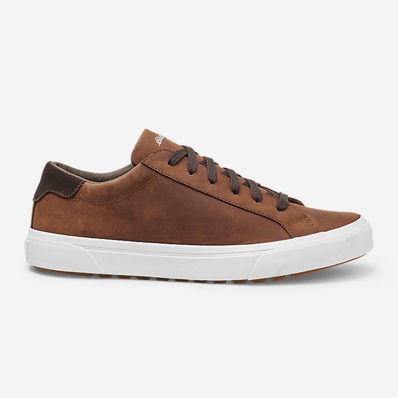 Eddie Bauer Haller Leder Sneakers Herren Braun | RKTA-39648