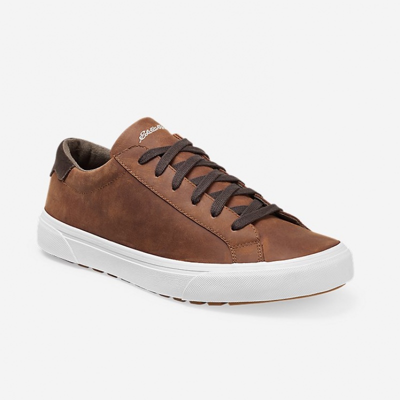 Eddie Bauer Haller Leder Sneakers Herren Braun | RKTA-39648