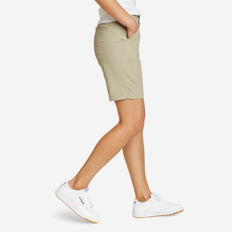 Eddie Bauer Horizon Bermuda Kurze Hose Damen Grau | LKOA-42159