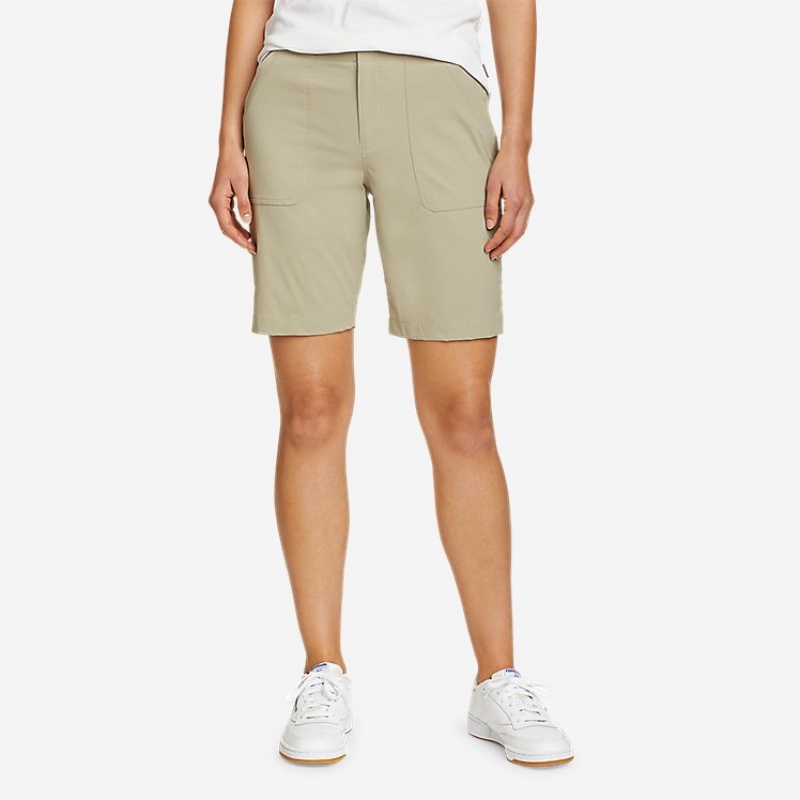 Eddie Bauer Horizon Bermuda Kurze Hose Damen Grau | LKOA-42159