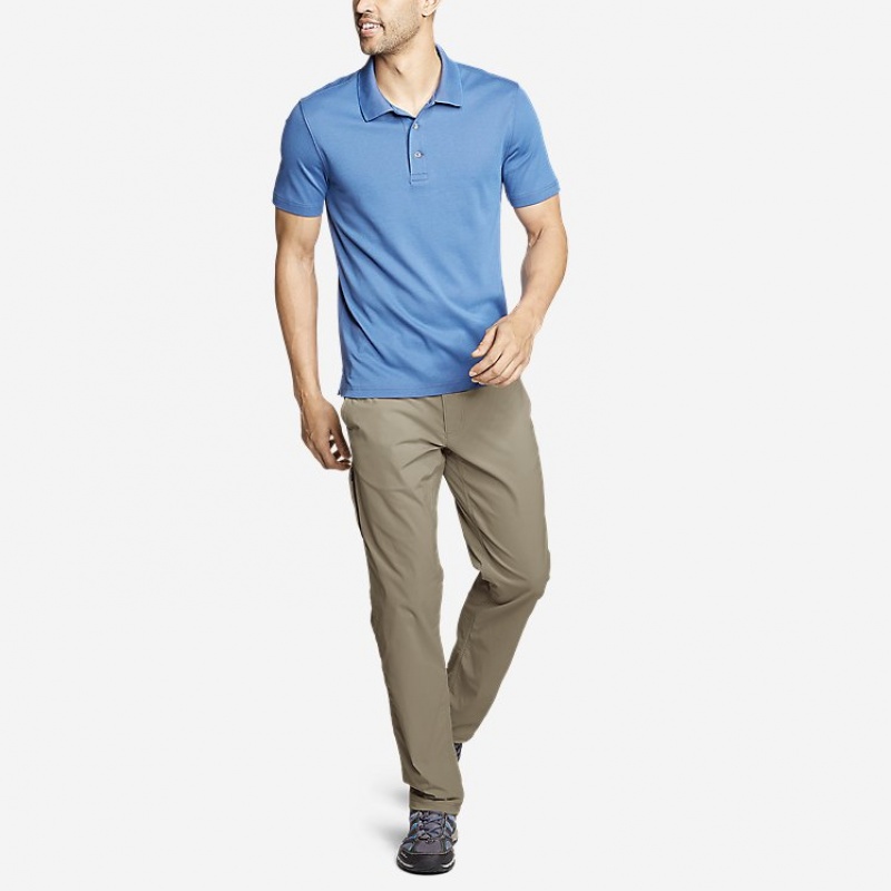 Eddie Bauer Horizon Guide Chino Hose Herren Hellkhaki | HPFO-83625