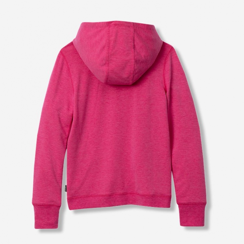 Eddie Bauer Infinity Crisscross Hoodie Mädchen Rosa | XTRP-02489