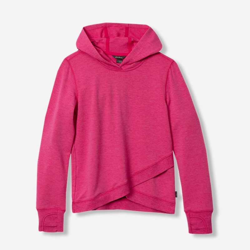 Eddie Bauer Infinity Crisscross Hoodie Mädchen Rosa | XTRP-02489