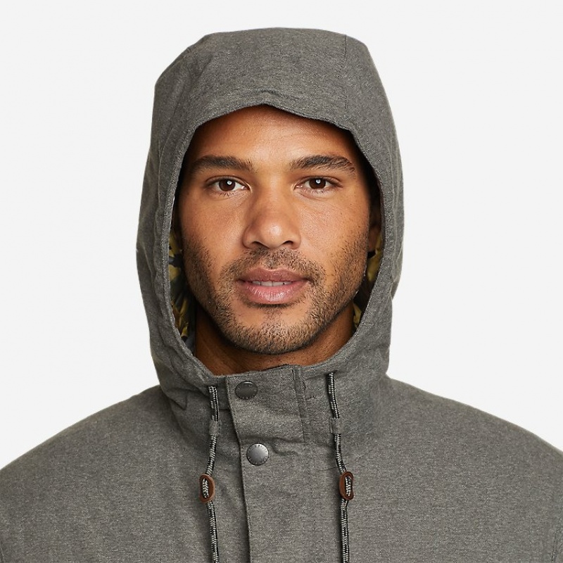 Eddie Bauer Menoken Wasserdichte Parka Herren Grau | WZSM-61953