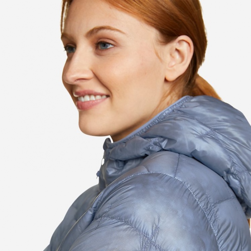 Eddie Bauer MicroTherm® 1000 Down Parka Damen Blau | SKAH-19324