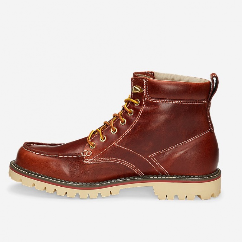 Eddie Bauer Moc Kappe Stiefel Damen Kupfer | VARC-24950