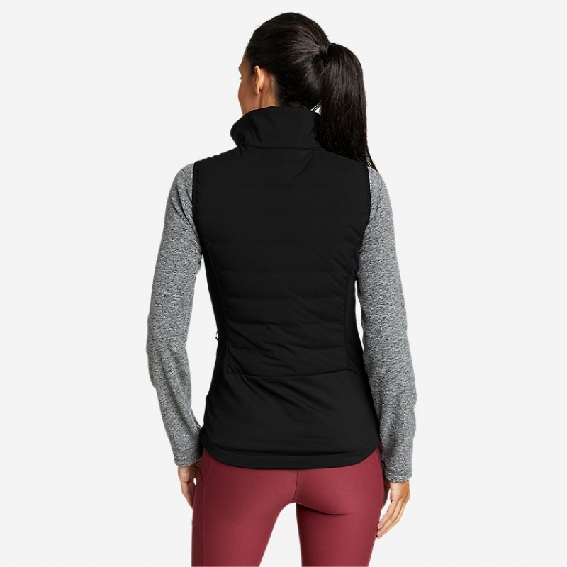 Eddie Bauer MotionLoft Hybrid Down Weste Damen Schwarz | GSZV-70461