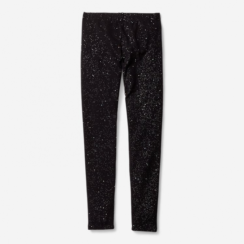 Eddie Bauer Movement Stretch - Print Leggings Mädchen Schwarz | ZVNJ-64738