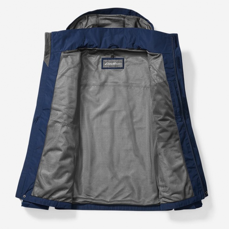 Eddie Bauer Packable Rainfoil® Jacken Herren Indigo | FLSE-75618