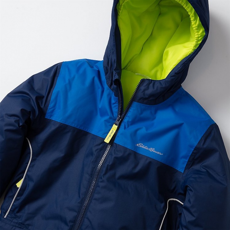 Eddie Bauer Powder Search Snow Anzüge Jungen Hellnavy | EKXJ-19482