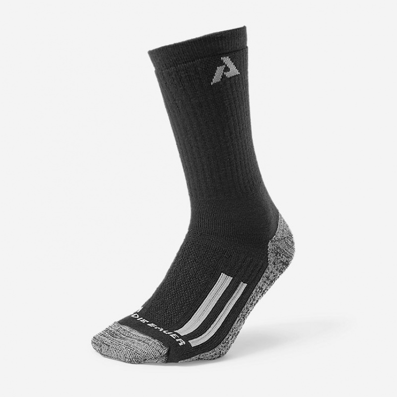 Eddie Bauer Pro Heavy Socken Damen Schwarz | FIBE-03817