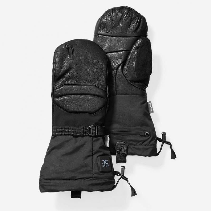 Eddie Bauer Pro Smart Heated Fäustlinge Herren Schwarz | MVEK-49301