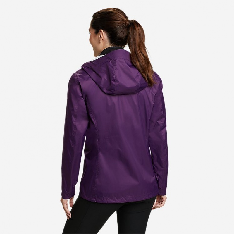 Eddie Bauer RIPPAC® Pro Rain Jacken Damen Lila | FEXB-64978