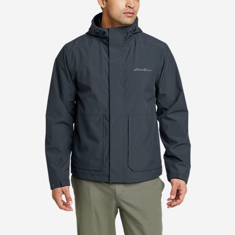 Eddie Bauer Rainfoil® Storm Jacken Herren Blau | FASR-62750