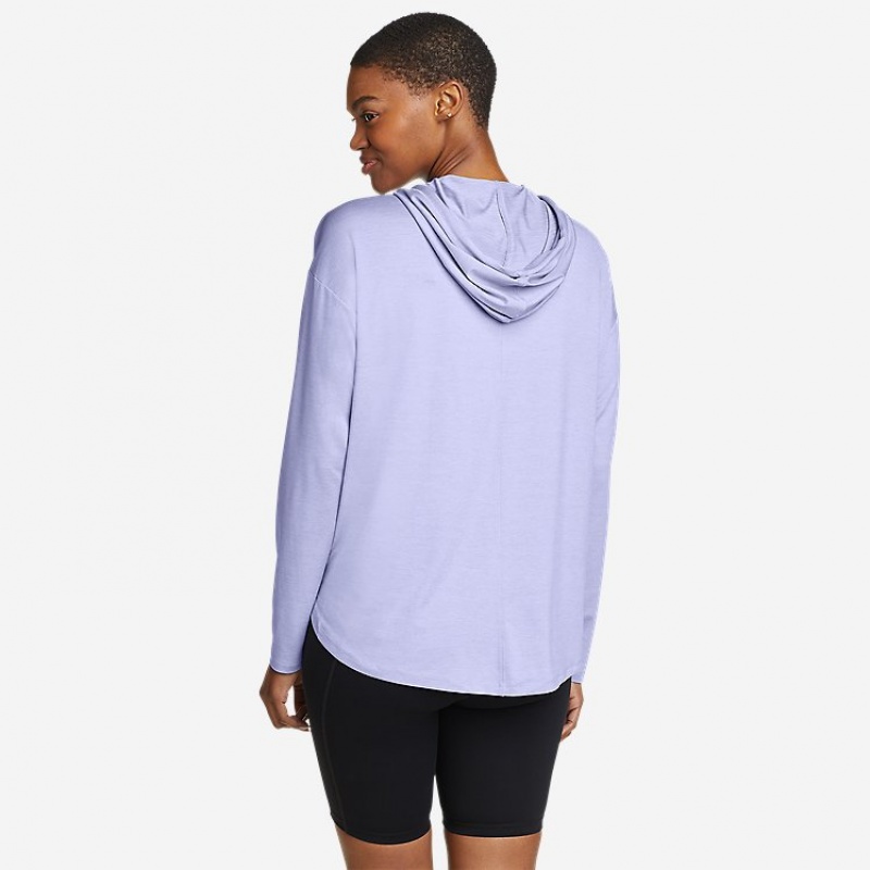 Eddie Bauer Resolution Hoodie Damen Blau | MRIB-79256