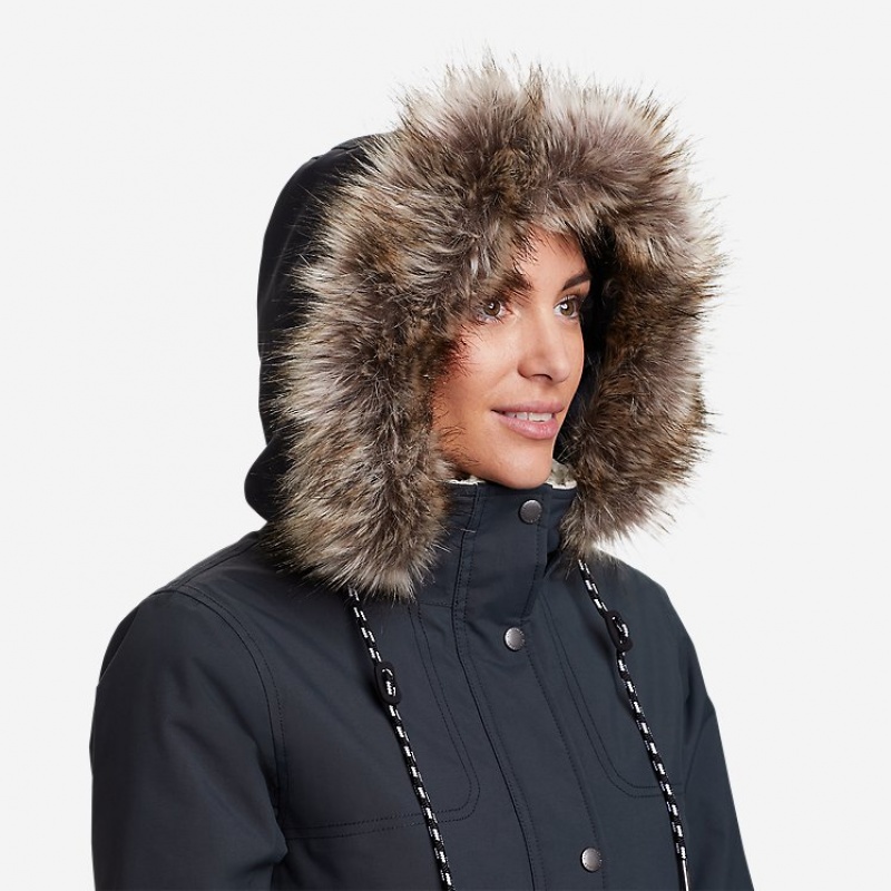 Eddie Bauer Riley Insulated Jacken Damen Dunkelolivgrün | VYUI-09432