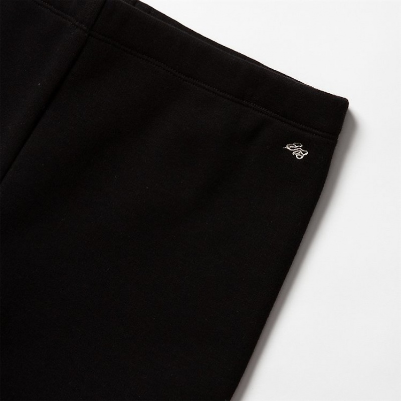 Eddie Bauer Rock Hopper Plush-Gefütterte Leggings Mädchen Schwarz | ZUWQ-92508