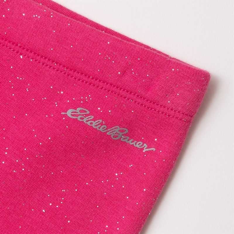 Eddie Bauer Rock Hopper Plush-Gefütterte - Sparkle Leggings Mädchen Rosa | WDAG-82310