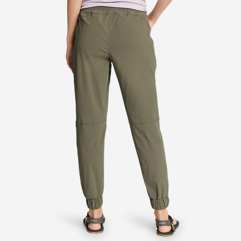 Eddie Bauer Sightscape Horizon Pull-On Jogginghose Damen Grün | YSIL-23578