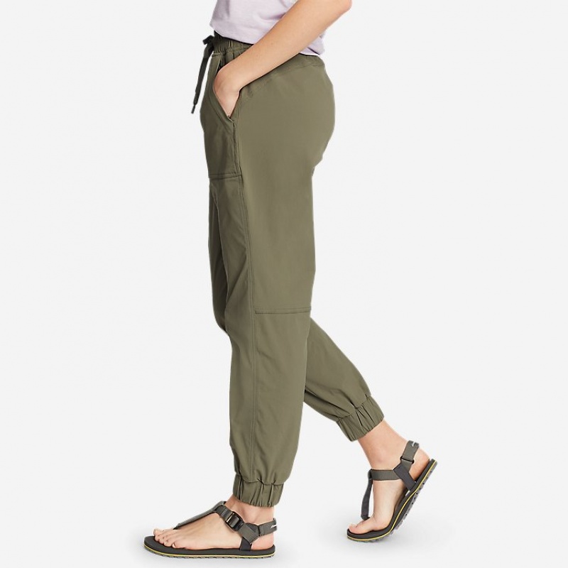 Eddie Bauer Sightscape Horizon Pull-On Jogginghose Damen Grün | YSIL-23578