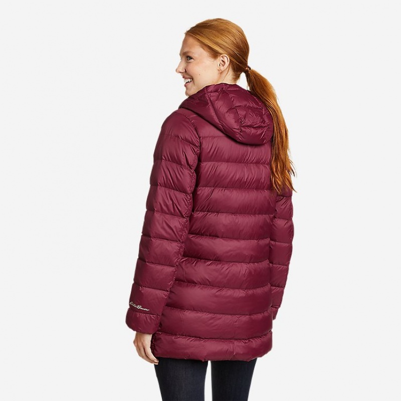 Eddie Bauer StratusTherm Down Parka Damen Bordeaux | KYCN-15836