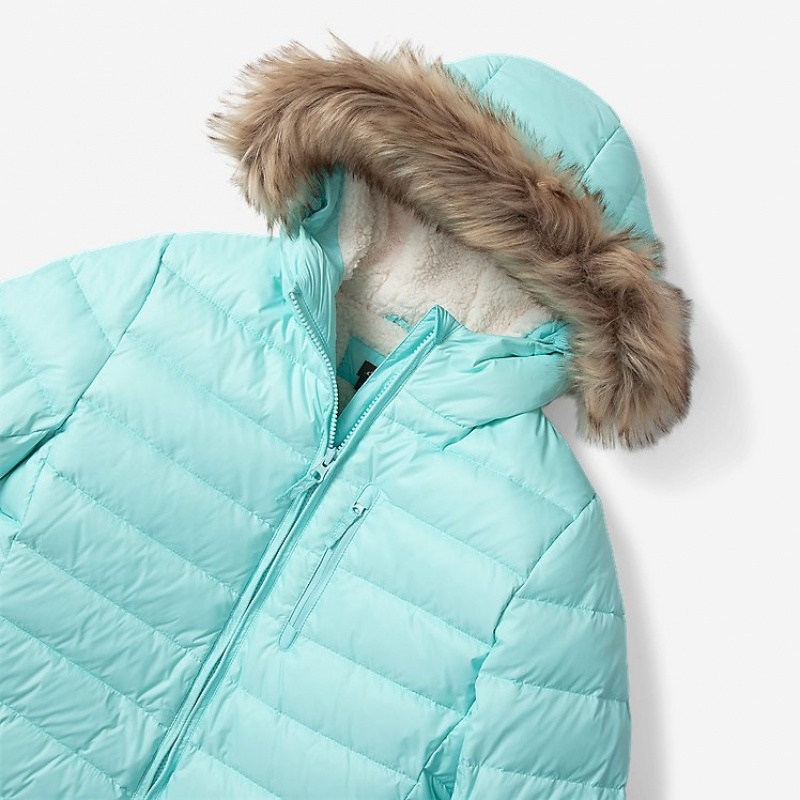 Eddie Bauer Sun Valley Down Parka Mädchen Blau | MOZT-18563