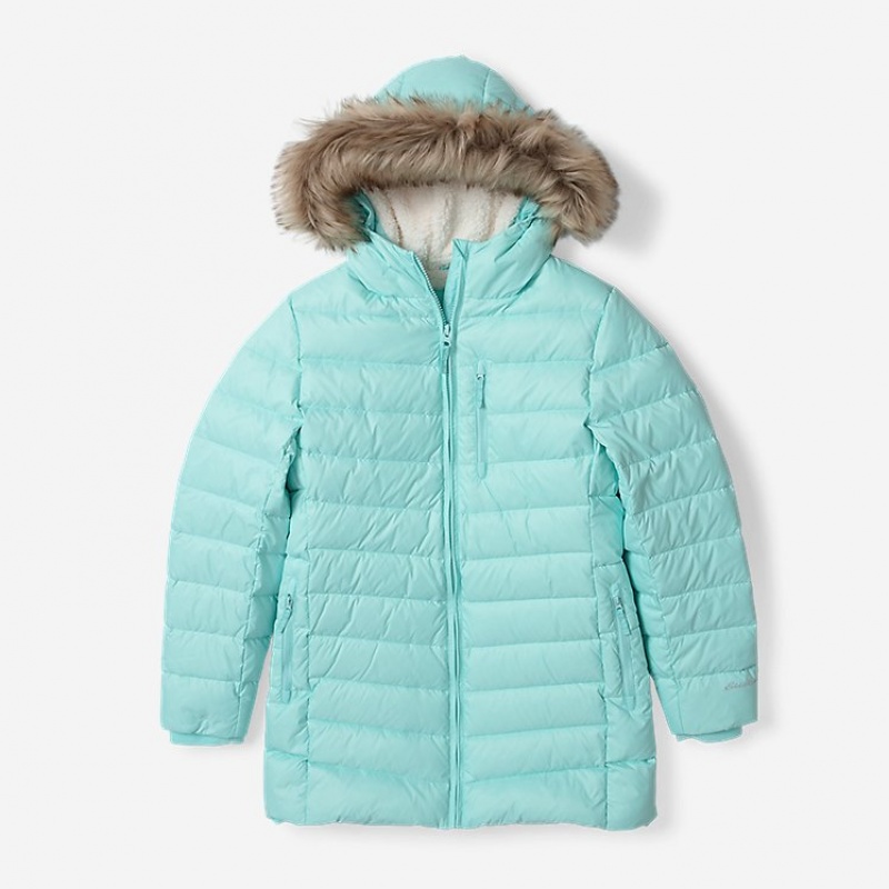 Eddie Bauer Sun Valley Down Parka Mädchen Blau | MOZT-18563