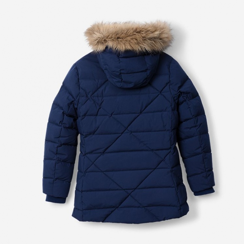 Eddie Bauer Sun Valley Frost Down Parka Mädchen Hellnavy | ZSQV-57832