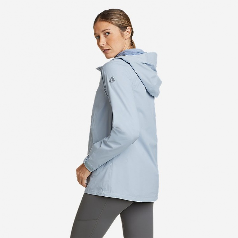 Eddie Bauer Super Sevens Rain Jacken Damen Blau | NJVO-56879