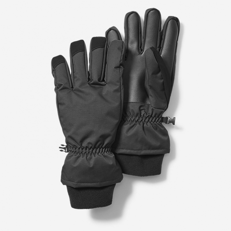 Eddie Bauer Superior Down Handschuhe Herren Schwarz | MVOQ-14526