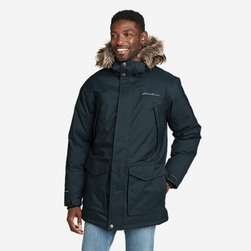 Eddie Bauer Superior Down Parka Herren Blau | PZFL-90345