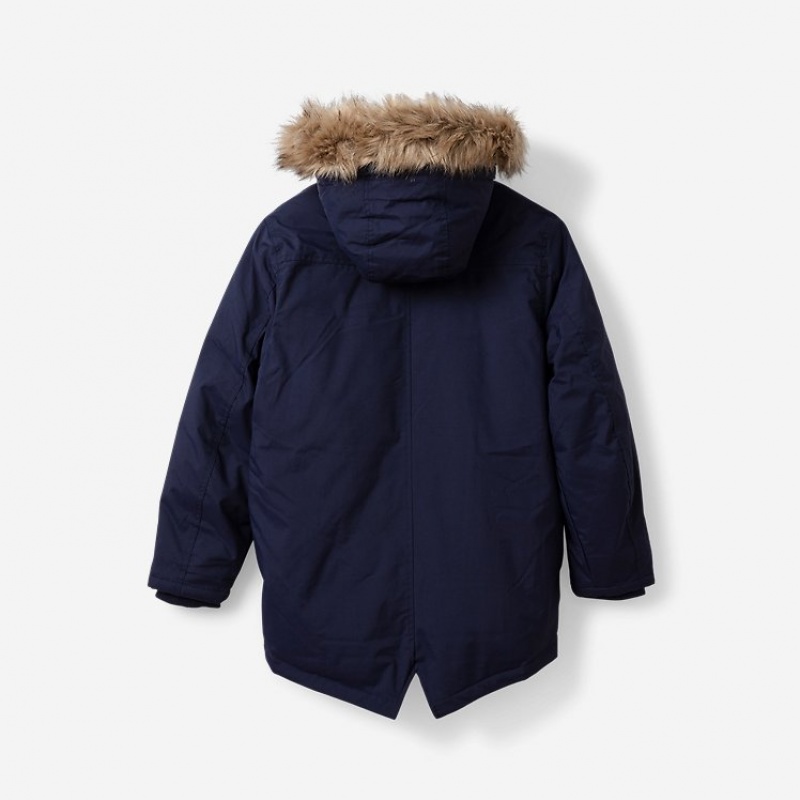 Eddie Bauer Superior Down Parka Jungen Navy | ZEPX-71605