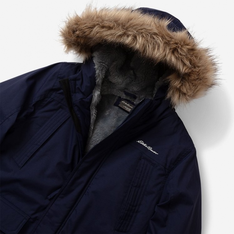 Eddie Bauer Superior Down Parka Jungen Navy | ZEPX-71605