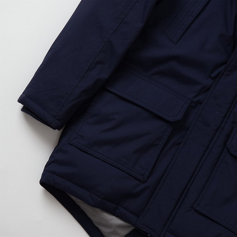 Eddie Bauer Superior Down Parka Jungen Navy | ZEPX-71605