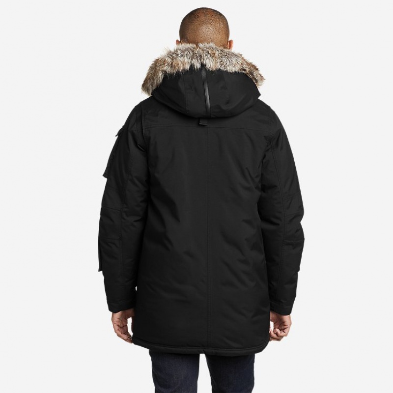 Eddie Bauer Superior Tailgate Parka Herren Schwarz | HAET-34791