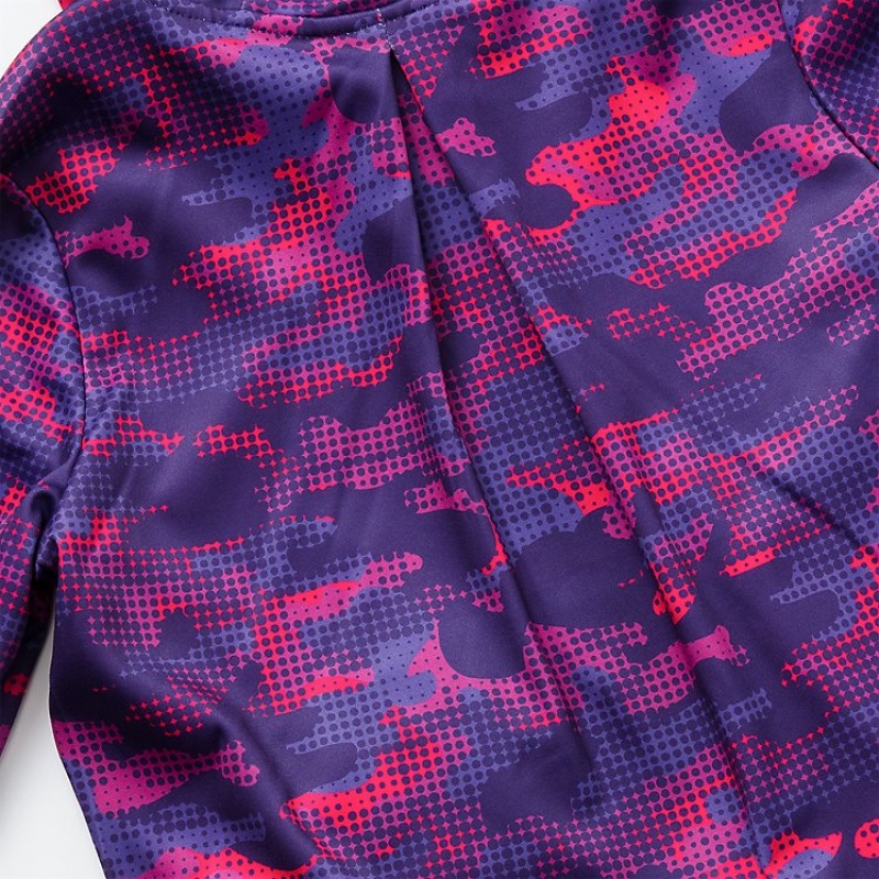 Eddie Bauer Trail Active - Print Hoodie Mädchen Rosa | CHDE-31529