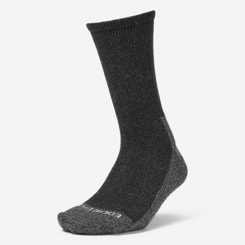 Eddie Bauer Trail COOLMAX® Crew Socken Damen Schwarz | ELXT-73165