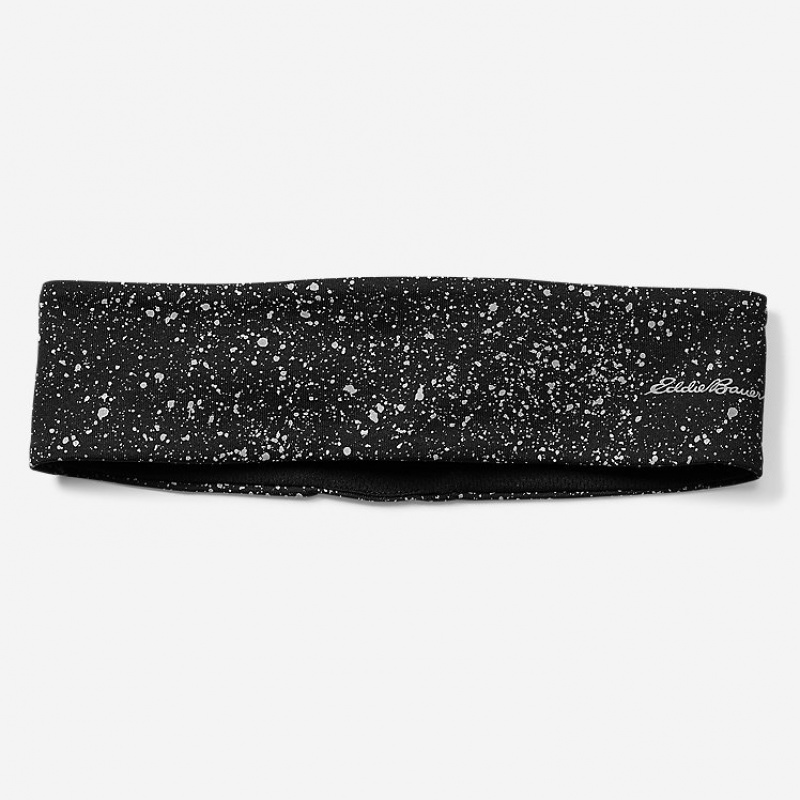 Eddie Bauer Trail Reflective Headband Accessoires Damen Schwarz | VFAE-07543