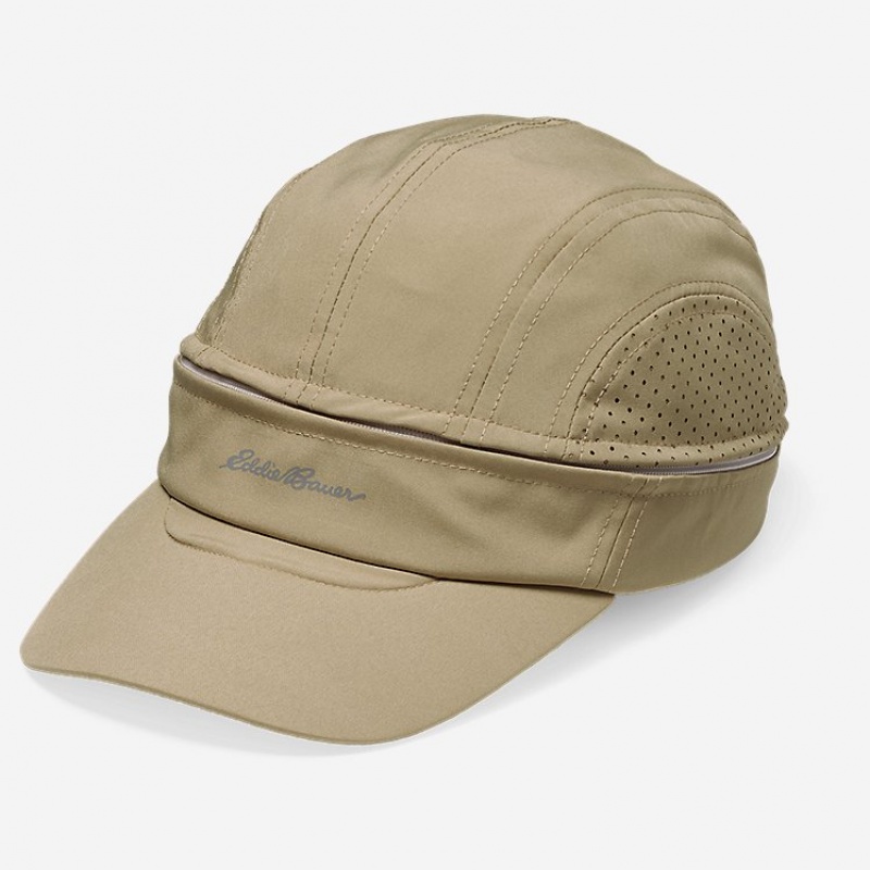 Eddie Bauer UPF Adaptor Hüte Herren Hellkhaki | PXGQ-67254