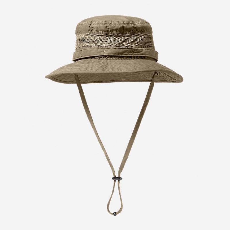 Eddie Bauer UPF Vented Boonie Hüte Damen Hellkhaki | RWFE-17820