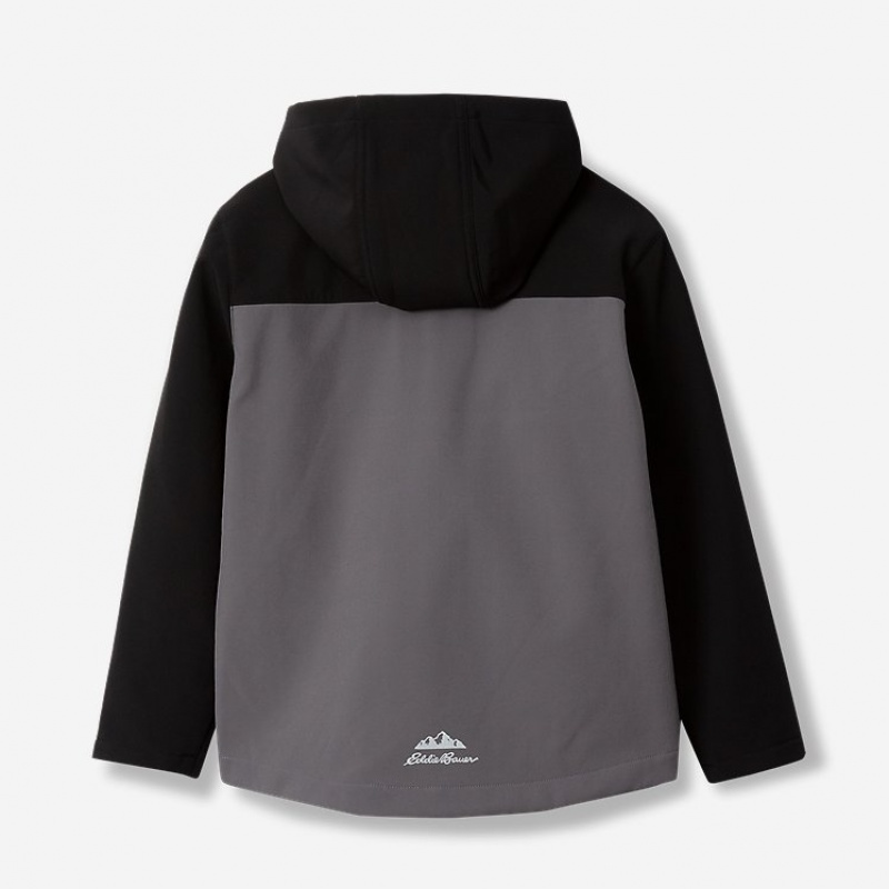 Eddie Bauer Windfoil® Hoodie Jungen Schwarz | ENHW-39846