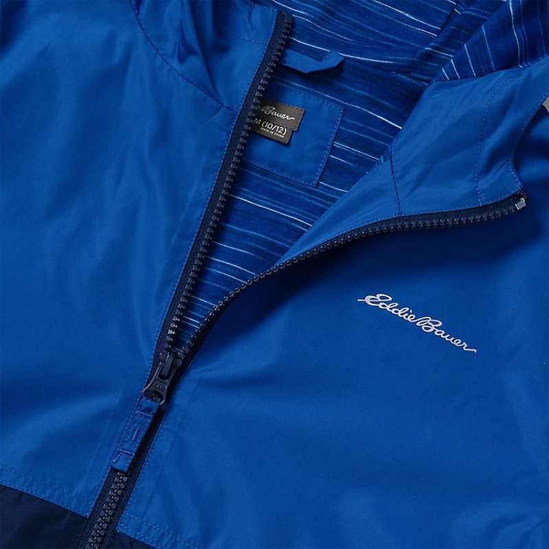 Eddie Bauer Windy Ridge Reversible - Colorblock Jacken Mädchen Blau | FCHU-13594